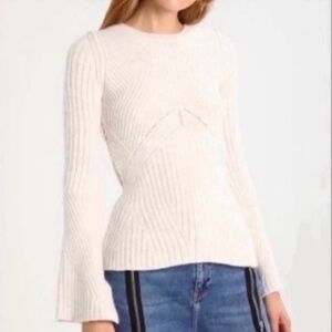 Topshop Peplum Sweater